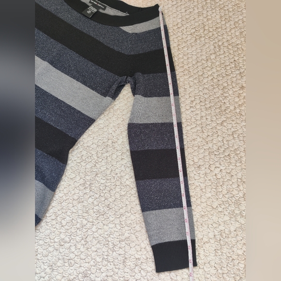 Gorgeous Sparkly Striped Tunic Sweater - Picture 9 of 13